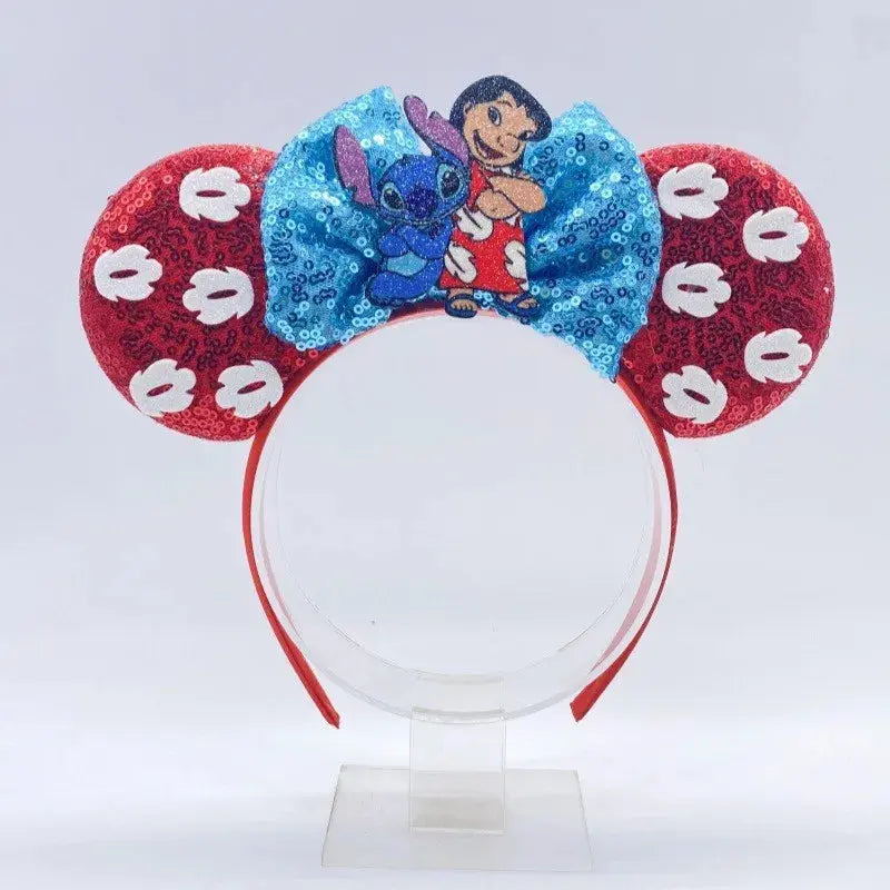 Sparkling Mouse Bow Headband for Kids - BowBabys