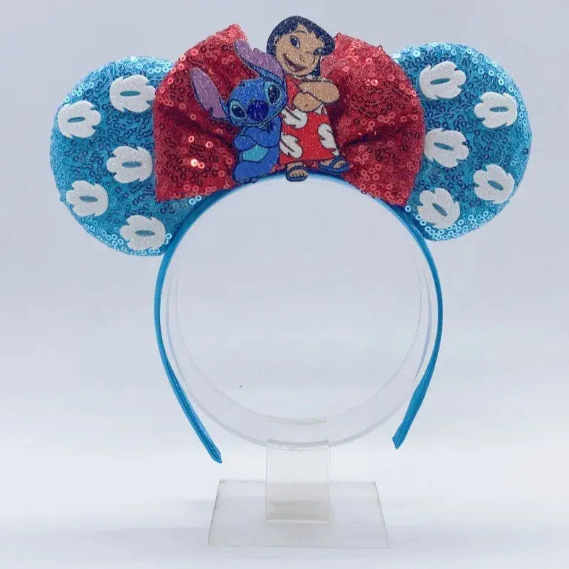Sparkling Mouse Bow Headband for Kids - BowBabys