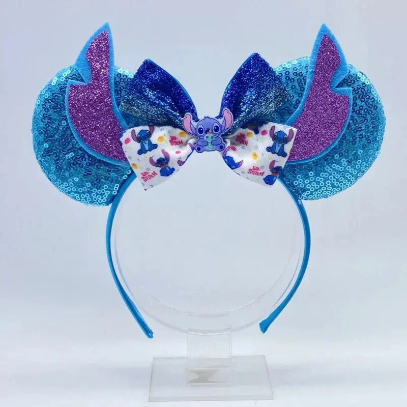 Sparkling Mouse Bow Headband for Kids - BowBabys