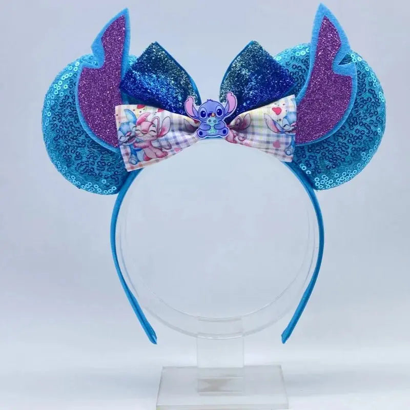 Sparkling Mouse Bow Headband for Kids - BowBabys