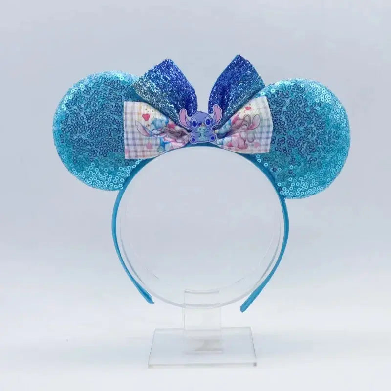Sparkling Mouse Bow Headband for Kids - BowBabys