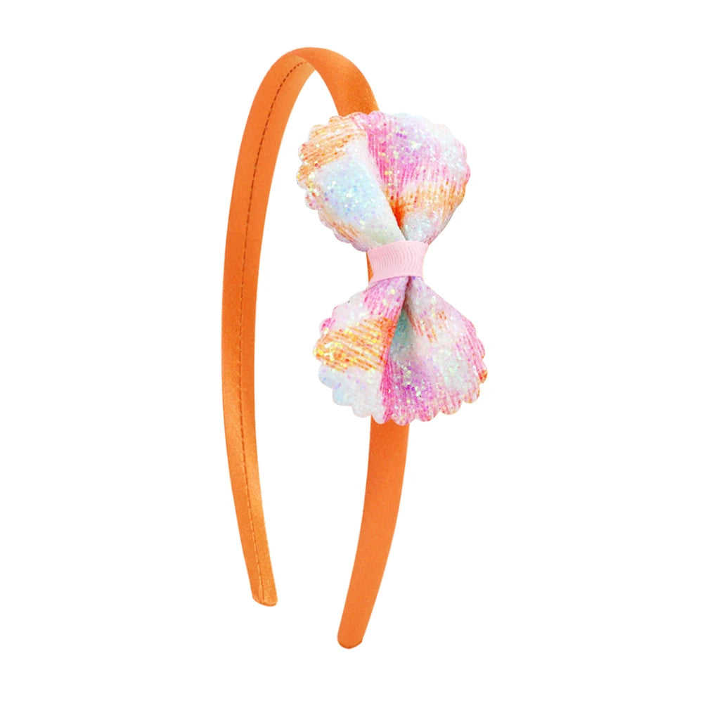 Glitter Shiny Bow Headbands for Baby Girls & Toddlers - BowBabys