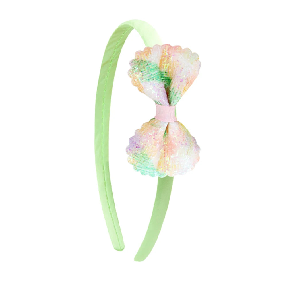 Glitter Shiny Bow Headbands for Baby Girls & Toddlers - BowBabys