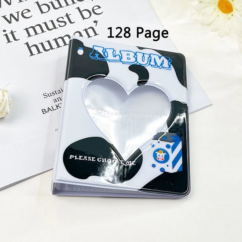 Packaged product with heart design on a white surface