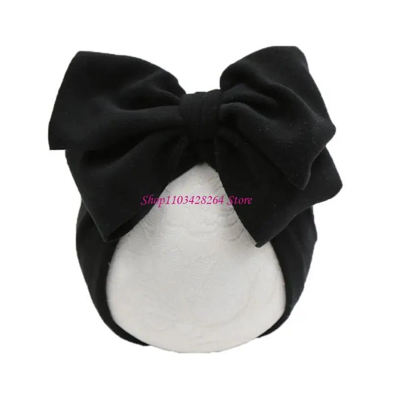 Baby Girl Bow Turban Beanie Hat - BowBabys