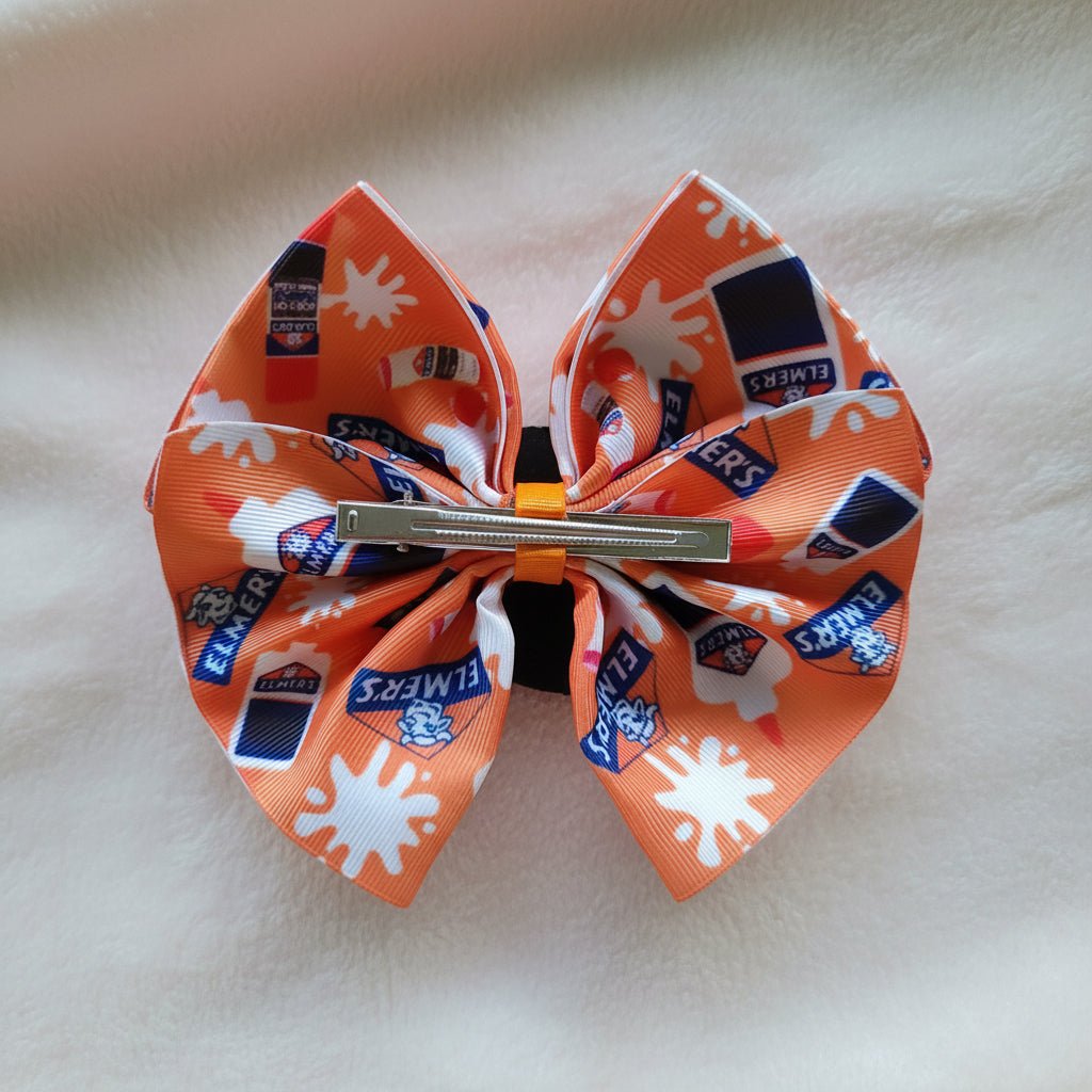 An orange and white Elmer&