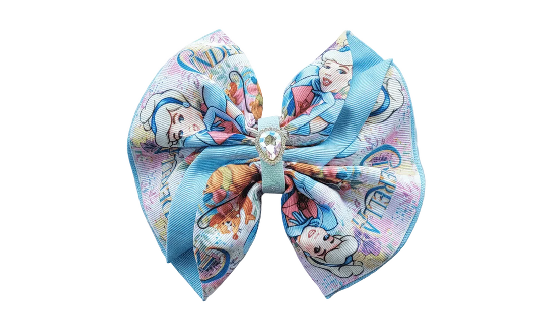 Hero image of Cinderella hair bow sparkles