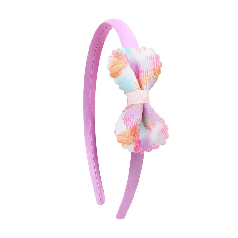 Glitter Shiny Bow Headbands for Baby Girls & Toddlers - BowBabys