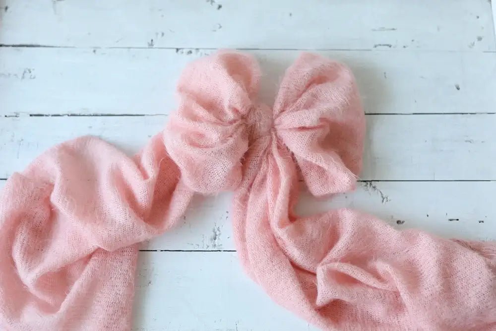 Newborn Photo Props – Butterfly Belt &amp; Lace Bow Set - newborn photo props - BowBabys
