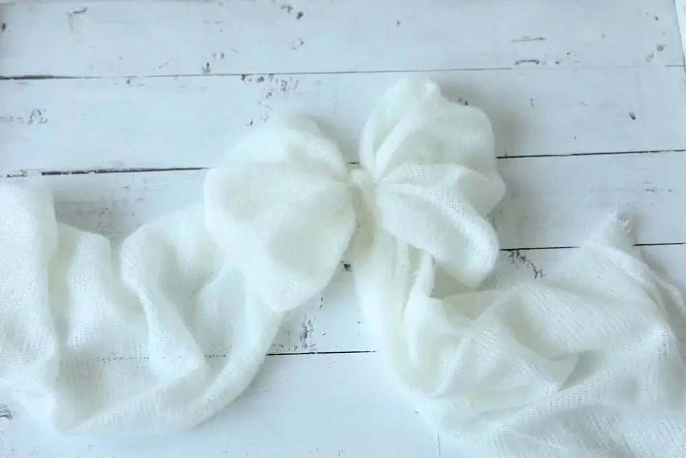 Newborn Photo Props – Butterfly Belt &amp; Lace Bow Set - newborn photo props - BowBabys