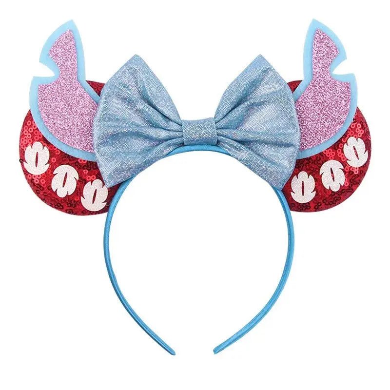Sparkling Mouse Bow Headband for Kids - BowBabys