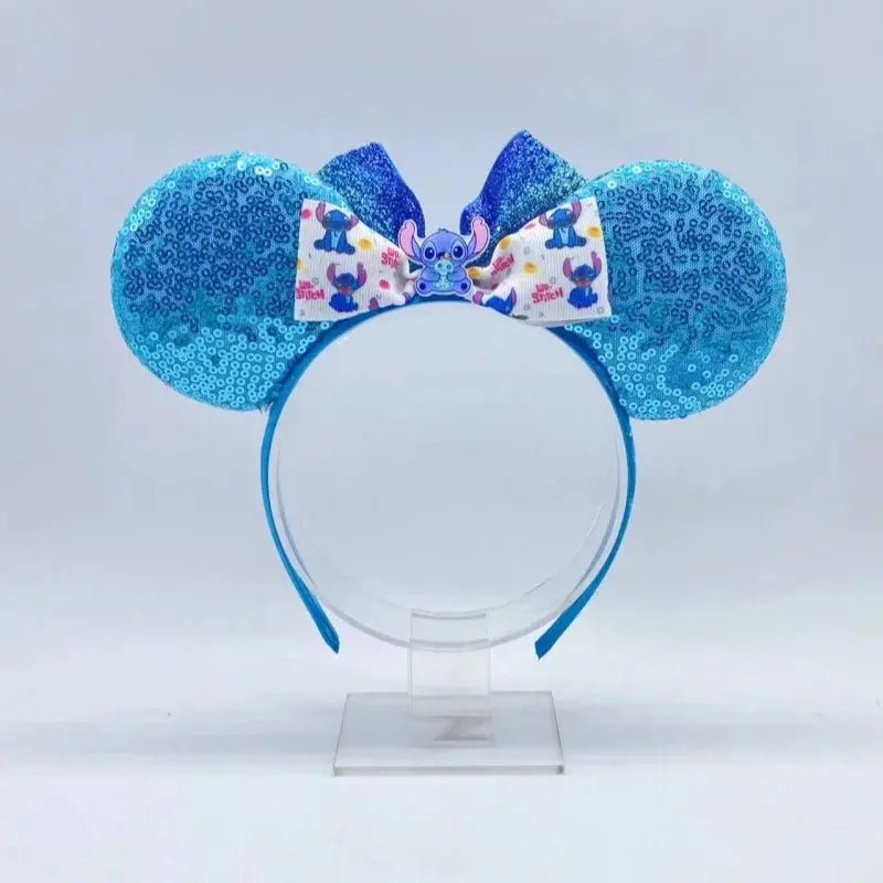 Sparkling Mouse Bow Headband for Kids - BowBabys
