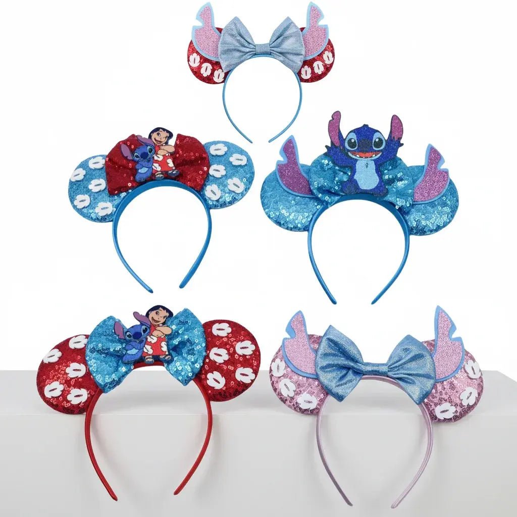 Sparkling Mouse Bow Headband for Kids - BowBabys