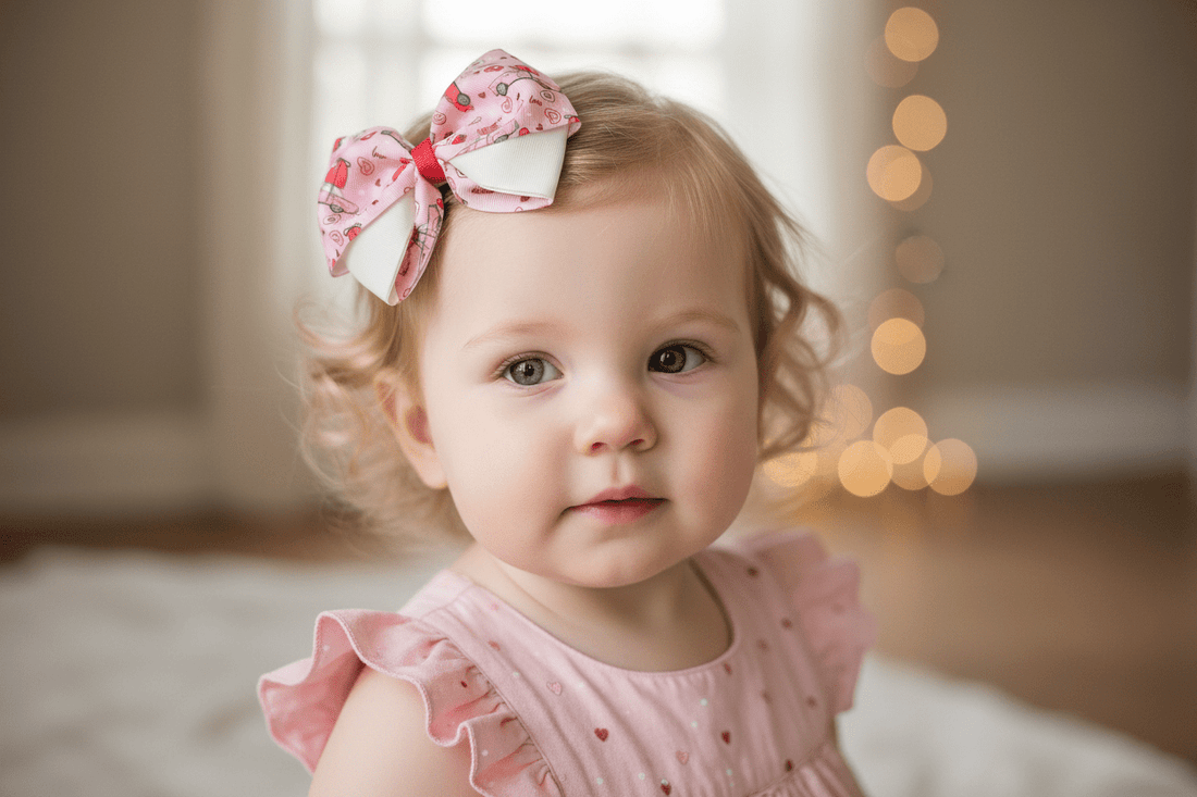 Valentine Love Cars Hair Bow Lifestyle 1